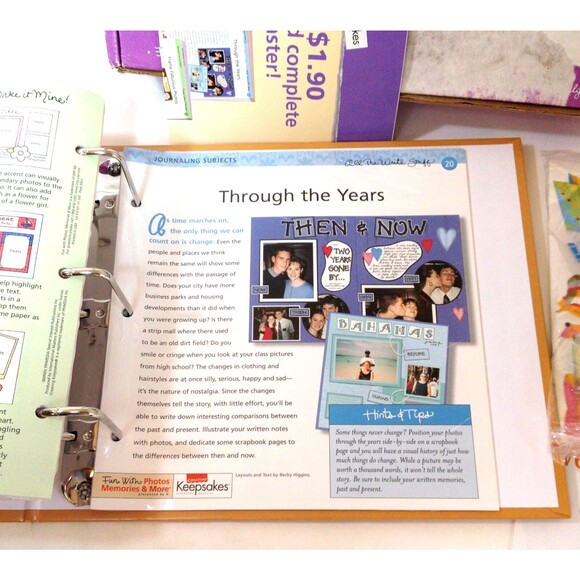 Creating Keepsakes Fun w/ Photos Memories & More Binder Idea Book Scrapbook New - Picture 7 of 10